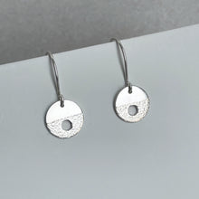 Load image into Gallery viewer, MODERNIST CIRCLE DROP EARRINGS - Genevieve Broughton
