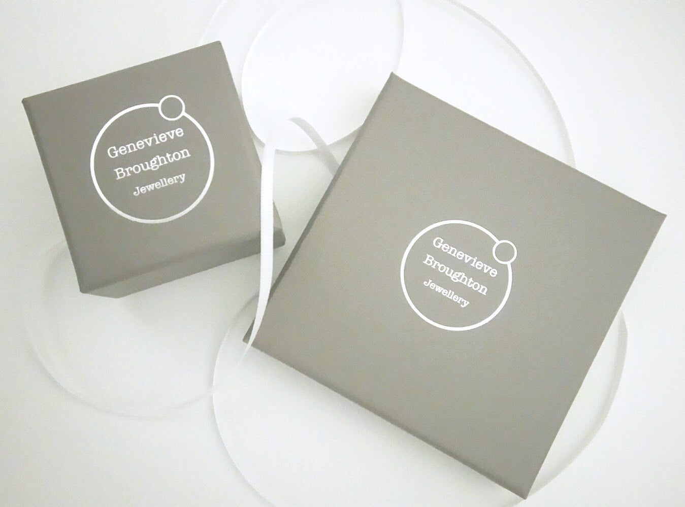 SILVER OPEN CIRCLE RING - Genevieve Broughton