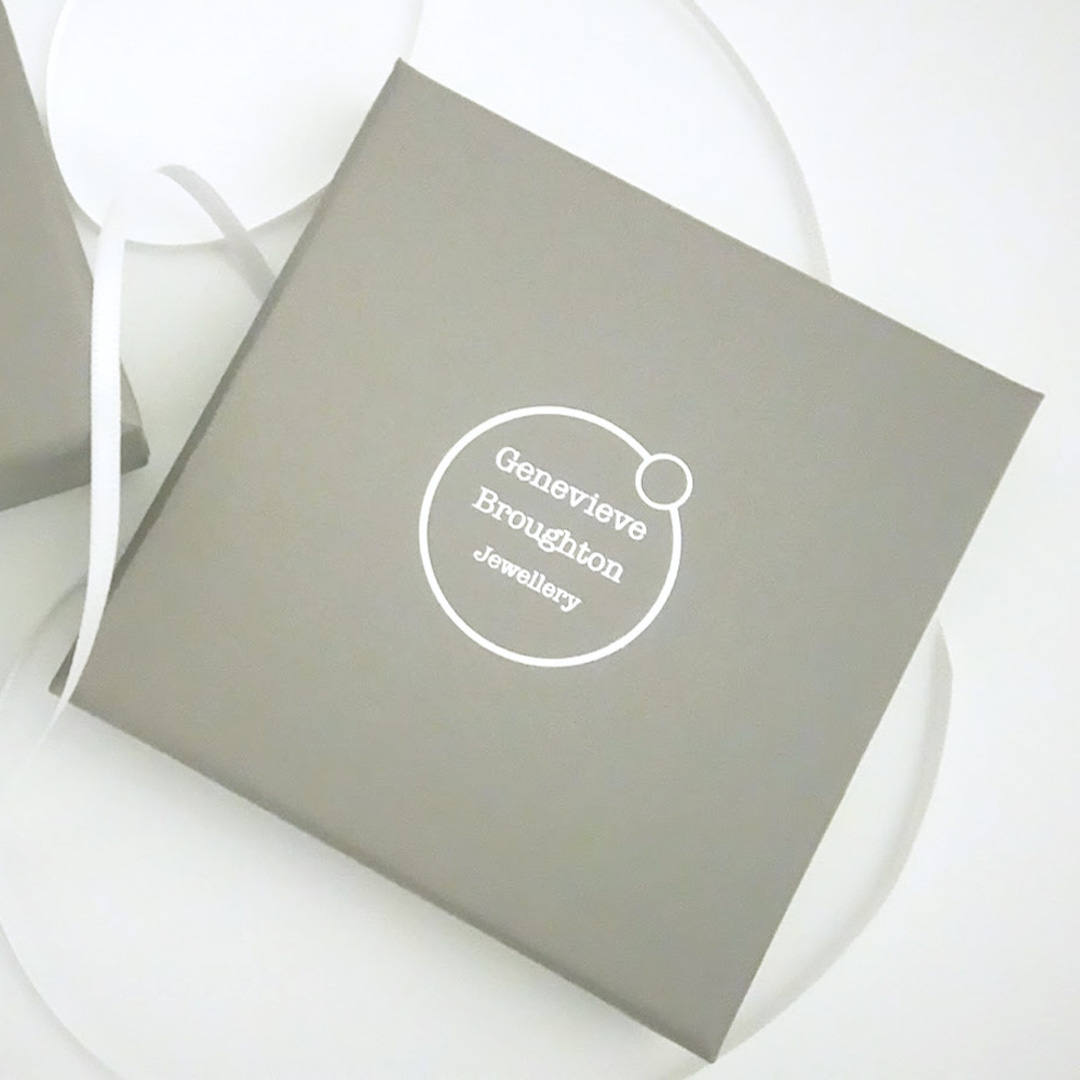 COPPER TWO HEARTS PENDANT WITH SILVER CHAIN - Genevieve Broughton