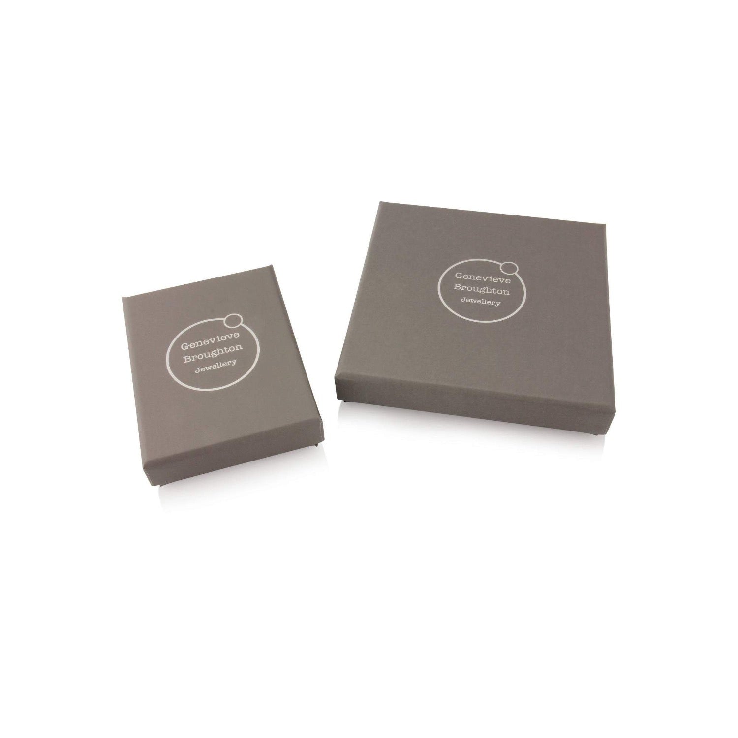 SILVER CIRCLE HOWLITE NECKLACE - Genevieve Broughton