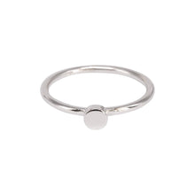 Load image into Gallery viewer, SILVER DOT STACKING RING - Genevieve Broughton
