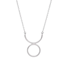 Load image into Gallery viewer, SILVER CIRCLE NECKLACE - Genevieve Broughton

