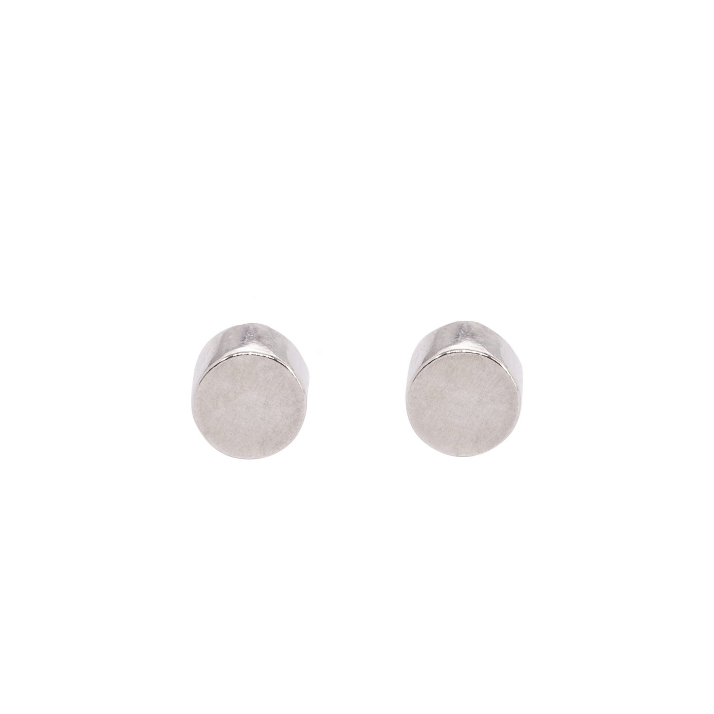 TINY SILVER DOT STUD EARRINGS - Genevieve Broughton