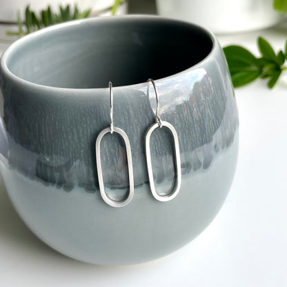 OVAL DROP EARRINGS - Genevieve Broughton