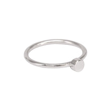 Load image into Gallery viewer, SILVER DOT STACKING RING - Genevieve Broughton
