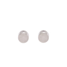 Load image into Gallery viewer, TINY SILVER DOT STUD EARRINGS - Genevieve Broughton
