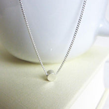 Load image into Gallery viewer, SILVER TINY CIRCLE NECKLACE - Genevieve Broughton
